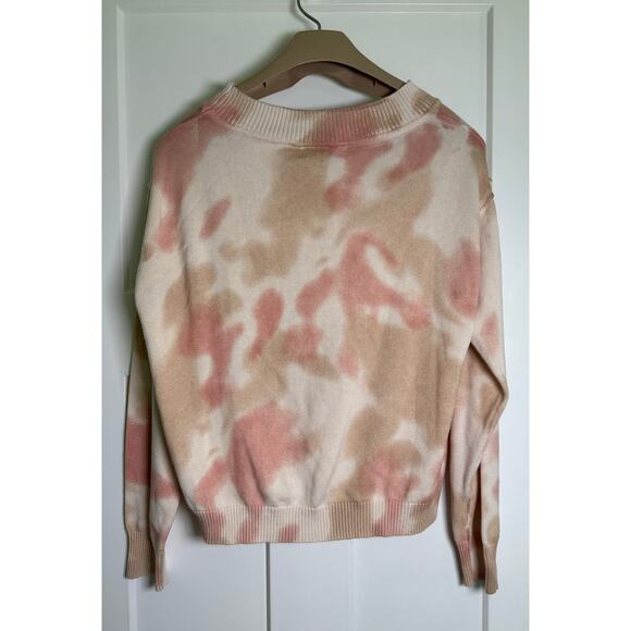 Saturday Sunday by Anthropologie Crewneck Sweater Pink Tan Size MEDIUM - Picture 2 of 11